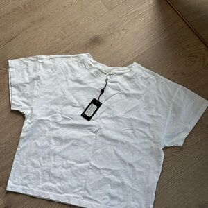 rag & bone Crisp White Short Sleeve Tee